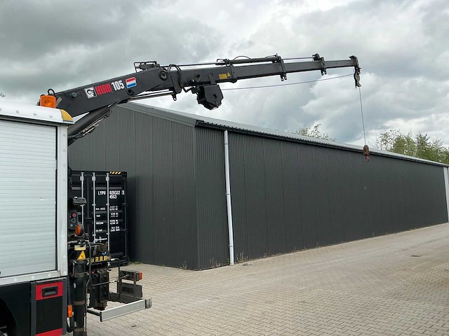 Daf ae 55 ce vrachtwagen met hiab kraan - afbeelding 80 van  102