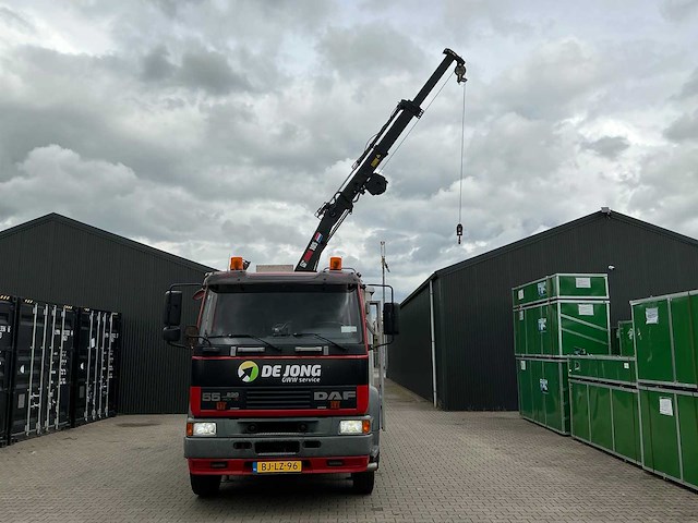 Daf ae 55 ce vrachtwagen met hiab kraan - afbeelding 89 van  102