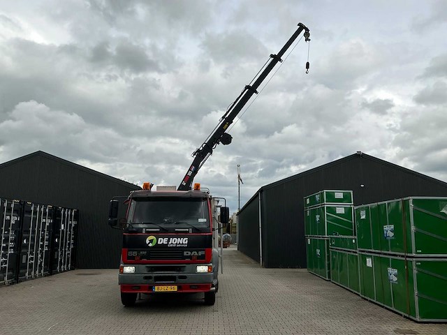 Daf ae 55 ce vrachtwagen met hiab kraan - afbeelding 90 van  102