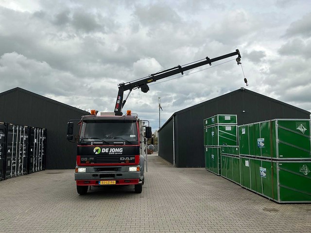 Daf ae 55 ce vrachtwagen met hiab kraan - afbeelding 93 van  102