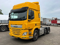 Daf + floor combinatie kavel 1 en 2 vrachtwagen en steenoplegger