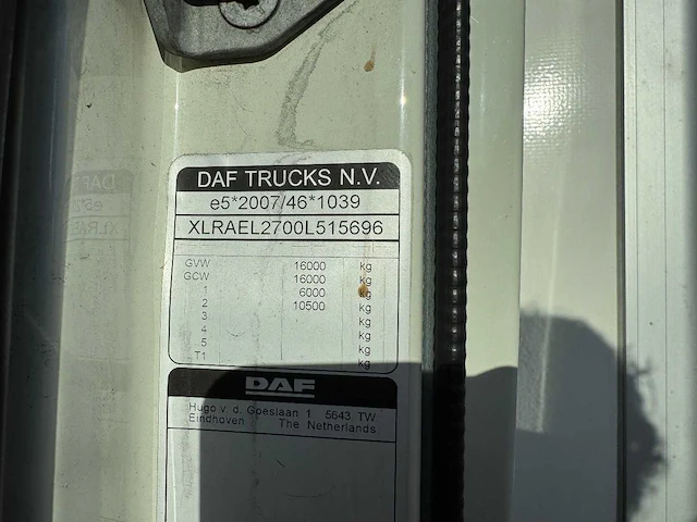 Daf lf 290 carrier cool i - afbeelding 20 van  27