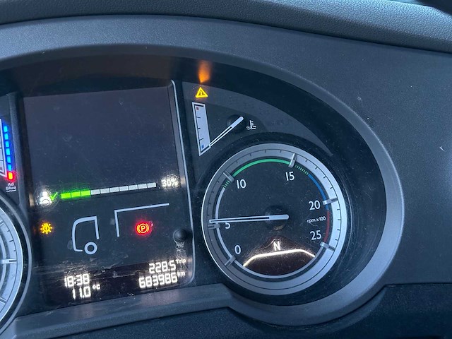 Daf xf 440 ft met zeiloplegger en laadklep 21-bvj-9 / oh-95-ng - afbeelding 4 van  25