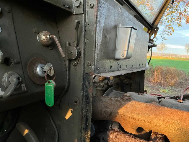Daf ya 328 oldtimer 6x6 aangedreven wegenbelasting en apk vrij diesel motor! - afbeelding 34 van  35