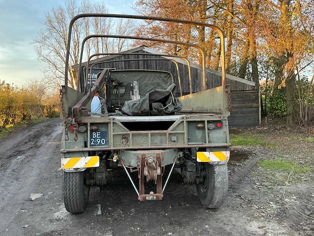 Daf ya 328 oldtimer 6x6 aangedreven wegenbelasting en apk vrij diesel motor! - afbeelding 6 van  35