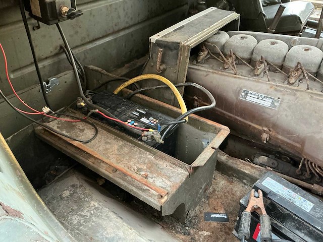 Daf ya 328 oldtimer 6x6 aangedreven wegenbelasting en apk vrij diesel motor! - afbeelding 19 van  35