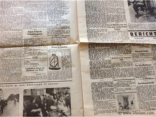 Dagblad " het algemeen nieuws " - afbeelding 2 van  3
