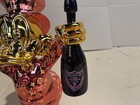 Dagobert duck beeld, lior24, goud / rood en zwart - afbeelding 3 van  4