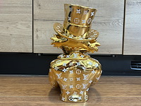 Dagobert duck beeld, lior24, goud - afbeelding 3 van  4