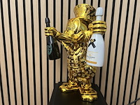 Dagobert duck beeld, lior24, goud - afbeelding 2 van  6