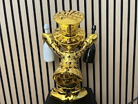 Dagobert duck beeld, lior24, goud - afbeelding 3 van  6