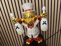 Dagobert duck beeld, lior24, goud/wit/rood