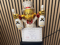 Dagobert duck beeld, lior24, goud/wit/rood - afbeelding 4 van  6