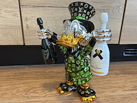 Dagobert duck beeld, lior24, groen - afbeelding 3 van  5