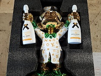 Dagobert duck beeld, lior24, groen/wit/goud - afbeelding 6 van  6