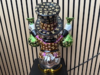 Dagobert duck beeld, lior24, paars/groen/zwart/goud - afbeelding 3 van  6