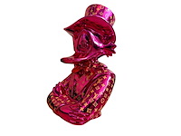 Dagobert duck beeld, lior24, roze - afbeelding 2 van  2