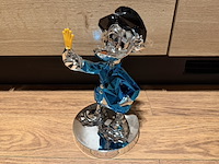 Dagobert duck beeld, lior24, zilver/blauw - afbeelding 2 van  7