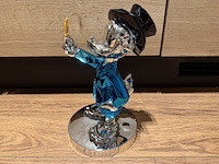 Dagobert duck beeld, lior24, zilver/blauw - afbeelding 3 van  7