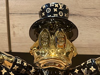 Dagobert duck beeld, lior24, zwart - afbeelding 2 van  9