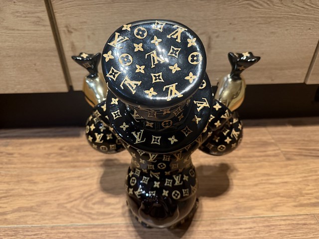 Dagobert duck beeld, lior24, zwart - afbeelding 8 van  9