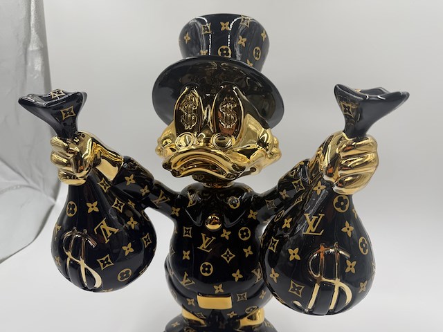 Dagobert duck beeld , lior24 - afbeelding 2 van  8