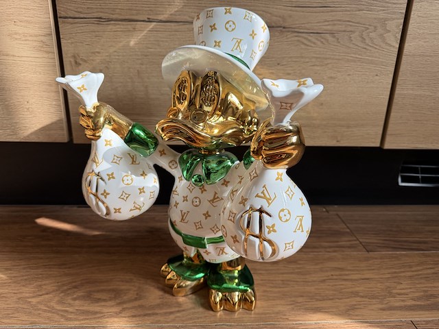 Dagobert duck beeld lior24 - afbeelding 4 van  6