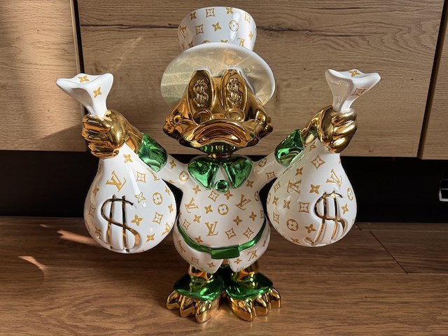 Dagobert duck beeld lior24 - afbeelding 5 van  6