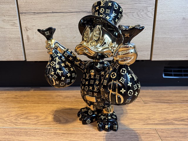 Dagobert duck beeld, lior24 - afbeelding 3 van  4