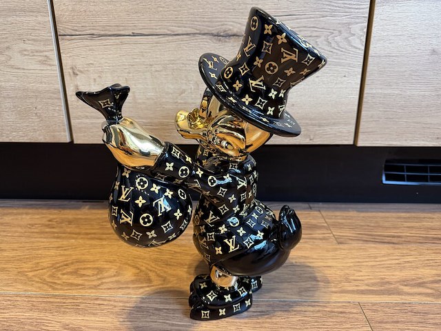 Dagobert duck beeld, lior24 - afbeelding 4 van  4