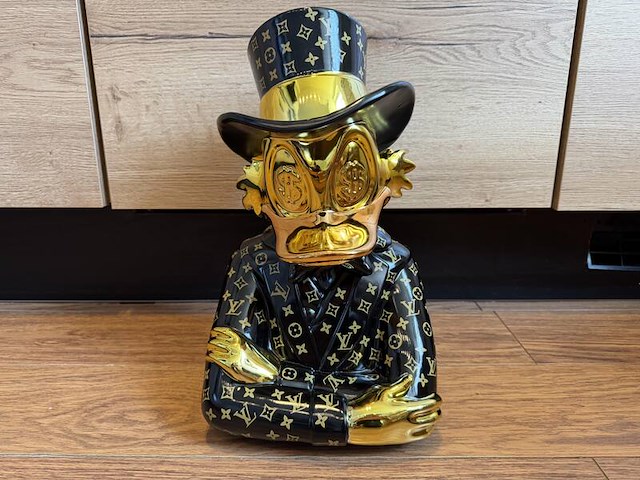 Dagobert duck beeld, lior24 - afbeelding 4 van  5