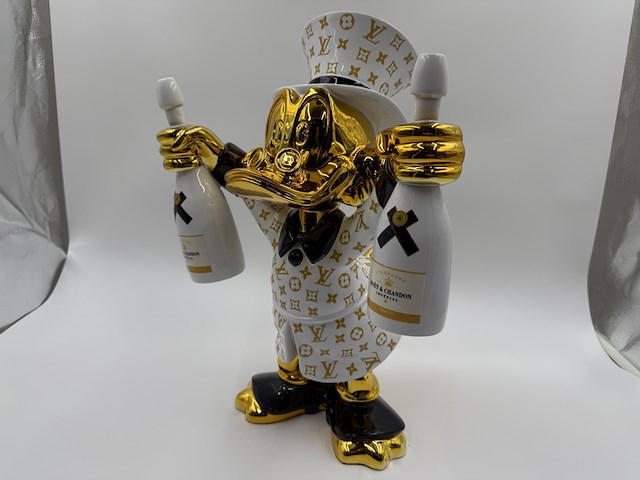 Dagobert duck beeld moët & chandon, lior24 - afbeelding 5 van  13