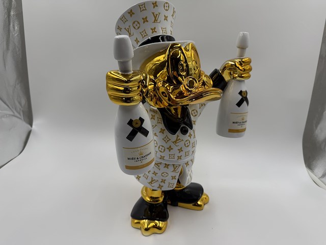 Dagobert duck beeld moët & chandon, lior24 - afbeelding 9 van  13