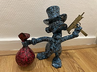 Dagobert duck beeld uzi - afbeelding 7 van  8