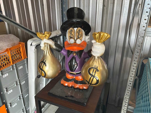 Dagobert duck collectible - afbeelding 1 van  3