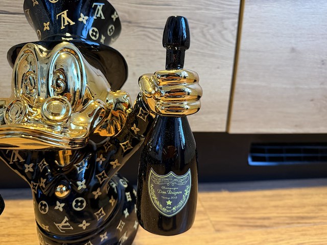 Dagobert duck dom pérignon lior24, zwart - afbeelding 7 van  8