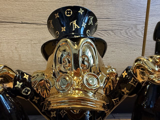 Dagobert duck dom pérignon lior24, zwart - afbeelding 8 van  8