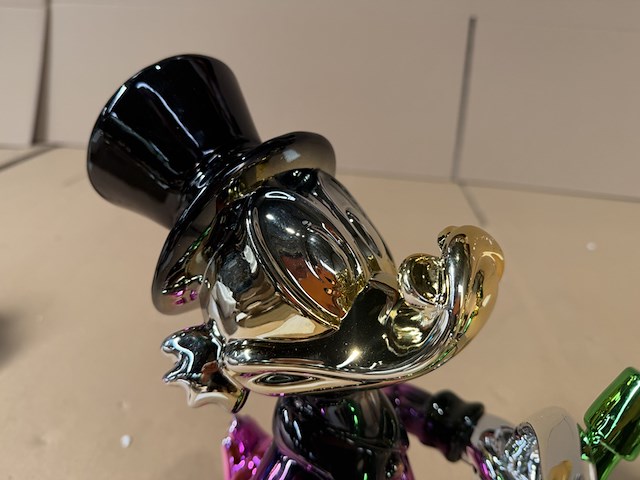 Dagobert duck, lior24, zwart / goud / paars en groen - afbeelding 3 van  5