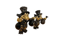 Dagobert duck louis vuitton sculptuur (2x) - afbeelding 2 van  4