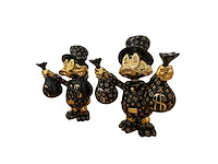 Dagobert duck louis vuitton sculptuur (2x) - afbeelding 4 van  4