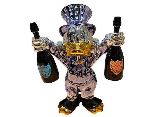 Dagobert duck lv dom pérignon, lior24, paars - afbeelding 1 van  7