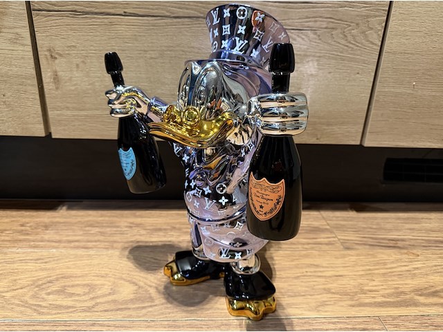 Dagobert duck lv dom pérignon, lior24, paars - afbeelding 2 van  7