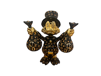 Dagobert duck pop art beeld, lior24 - afbeelding 1 van  6