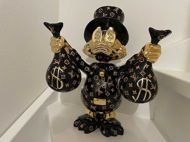 Dagobert duck pop art beeld - afbeelding 4 van  7