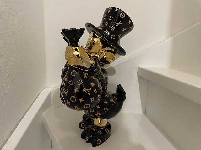 Dagobert duck pop art beeld - afbeelding 6 van  7