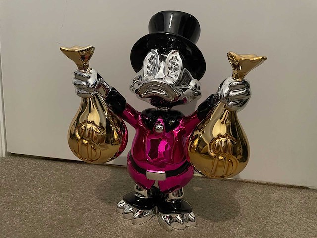 Dagobert duck pop art beeld - afbeelding 1 van  8