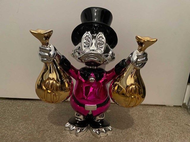 Dagobert duck pop art beeld - afbeelding 2 van  8