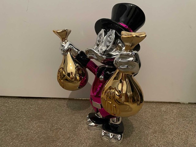 Dagobert duck pop art beeld - afbeelding 5 van  8