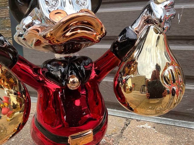 Dagobert duck sculptuur (2x) - afbeelding 3 van  12