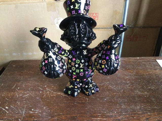 Dagobert duck sculptuur, lior 24 - afbeelding 1 van  5